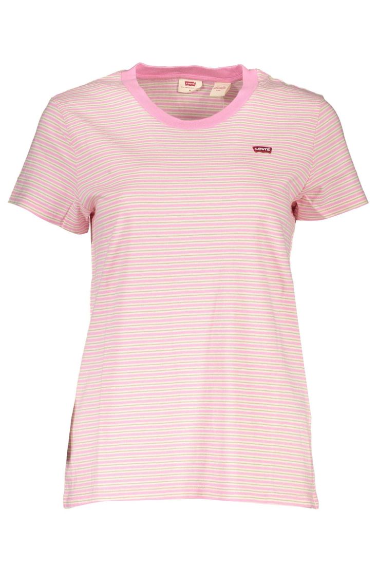 Elevate your everyday wardrobe with this iconic Levi’s short-sleeved t-shirt. Its classic round neckline and vibrant pink hue are complemented by the signature Levi’s logo, embodying the spirit of the timeless American brand. Crafted from pure cotton, this tee promises to deliver both comfort and style. Whether you’re out for a casual day or dressing up for an evening hangout, it’s a staple piece that asserts a bold, trendy statement. Material: Cotton Country of Origin: BD Color: Pink Classic Pink T-shirt For Summer, Trendy Levi's T-shirt For Spring, Levi's Short Sleeve T-shirt For Spring, Levi's Basic Short Sleeve T-shirt, Classic Short Sleeve T-shirt, Levi's Short Sleeve T-shirt For Summer, Levi's Summer Short Sleeve T-shirt, Levi's White T-shirt, Trendy Levi's T-shirt For Summer