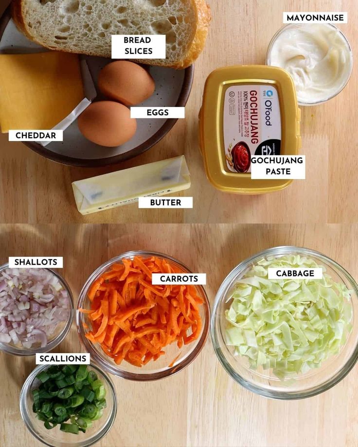 the ingredients to make this sandwich include carrots, celery, onions, mayonnaise and eggs