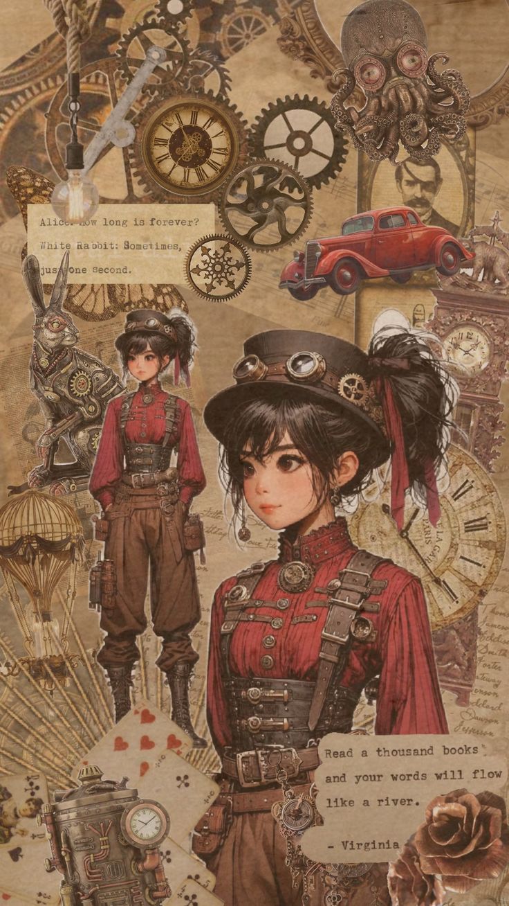 #steampunk #gears #antique #viral #fyp #collage Steam Punk Aesthetic, Punk Aesthetic, Steampunk Gears, Aesthetic Vibes, Steam Punk, Aesthetic Collage, Cartoon Wallpaper, In Fashion, Fashion Collection