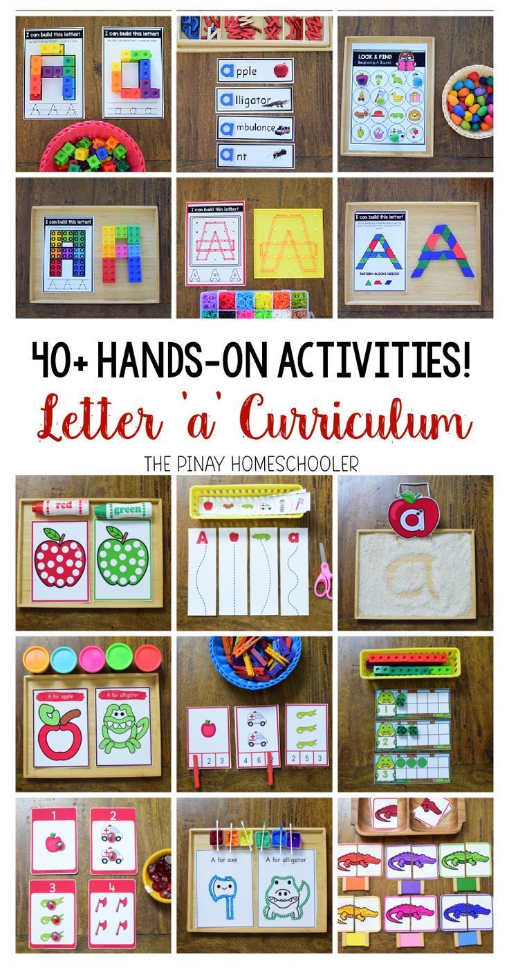 ten hands - on activities to teach letter and number recognition with the help of an art teacher