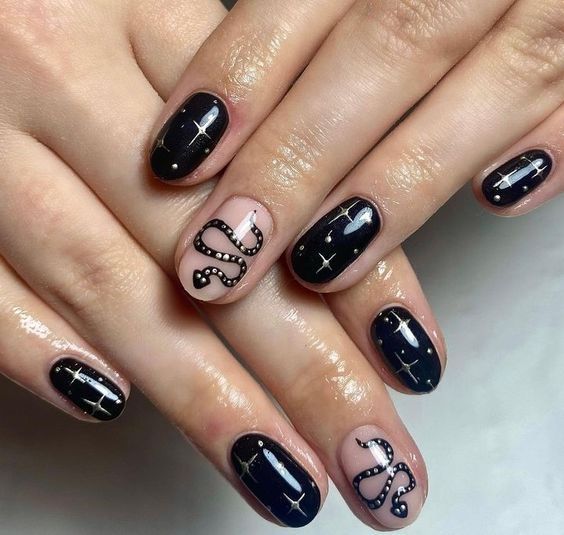 25 Taylor Swift Nail Ideas | Lauren Erro Reputation Acrylic Nails, Taylor Swift Reputation Nail Art, Taylor Swift Nails Rep, Reputation Taylor Nails, Taylor Reputation Nails, Taylor Swift Nails Inspired Eras Tour Reputation, Eras Tour Nails Reputation, Reputation Nail Ideas, Eras Tour Nail Ideas Reputation