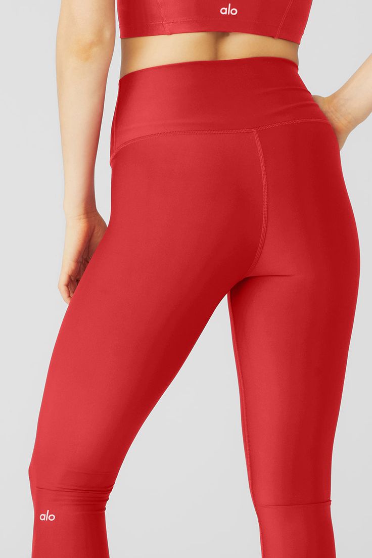 Just as perfect for out and about as they are for a good sweat session. These leggings are made from Airlift—our most compressive, supportive fabric with a sheeny finish and four-way-stretch for a glove-like fit. The high-rise waistband is double-layered for a sleek look, and the full-length legs are designed to hit at the ankle. Choose your favorite color(s) and get ready to wear yours on repeat. Alo Yoga Compression Activewear For Running, Alo Yoga Compressive Activewear For Running, Alo Yoga Compressive Athleisure Leggings, Alo Yoga Compressive Moisture-wicking Activewear, Alo Yoga Compressive Gym Activewear, Alo Yoga Compression Leggings, Alo Yoga Compression Athleisure Leggings, Alo Yoga Compressive Sporty Leggings, Compressive Alo Yoga Activewear