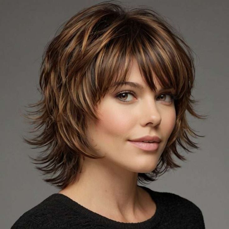 Top 10 Trending Shag Haircut in 2024 How To Style Shag Haircut, Short Shag Cut, Shag Haircut With Bangs, Corte Shaggy, Shaggy Haircut, Curly Shag, Layered Shag, Curly Shag Haircut, Shaggy Bob Haircut