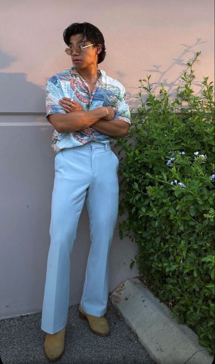 Disco Party Outfit Men, Disco Themed Outfits, Pastel Outfit Men, Mens 70s Outfits, Miami Vice Outfit, Disco Outfit Men, 70s Outfits Men, 70s Disco Outfit, Disco Party Outfit