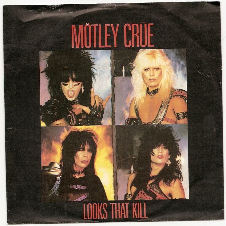 the cover art for motley croce's album, shot at the devil