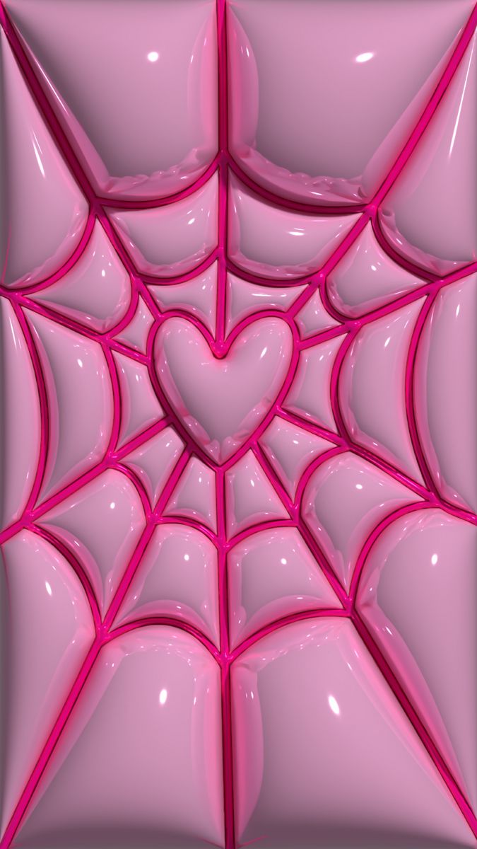 Pink Spiderweb Lockscreen wallpaper Heart Spider Web, Heart Spider, 3d Wallpaper Cute, Pretty Wallpaper Ipad, Pink Wallpaper Hello Kitty, 3d Wallpaper Iphone, Jelly Wallpaper, Desain Buklet, Iphone Wallpaper Classy