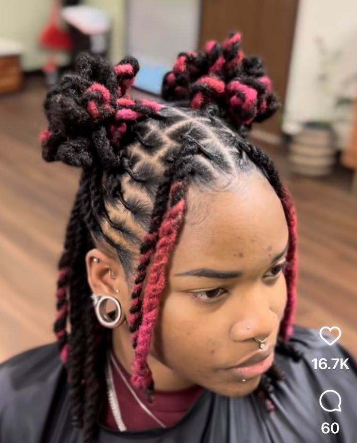 Medium Locs Hairstyles, Retwist Styles, Lock Hairstyles, Medium Locs, Short Dreadlocks, Loc Retwist, Dreadlocks Styles, Short Dreadlocks Styles, Dread Styles