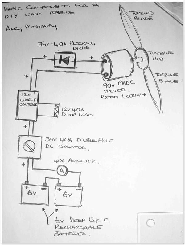 an electrical diagram showing the wiring and components