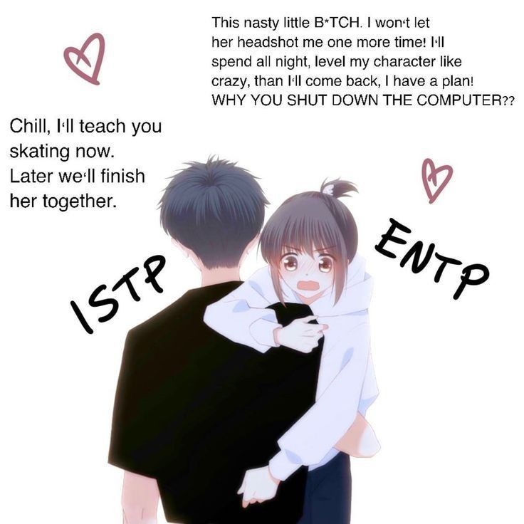 Mbti Couples, Istp Relationships, Mbti Istp, Istp Entp, Girlfriend Meme, Entp Personality Type, Istp Personality, Type Of Girlfriend, Mbti Test