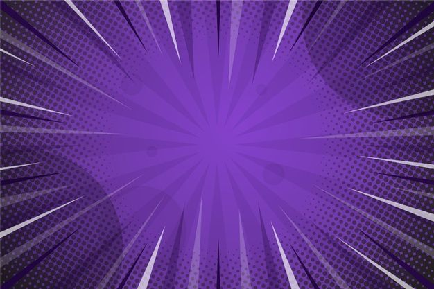 an abstract purple background with white and black dots in the shape of a starburst