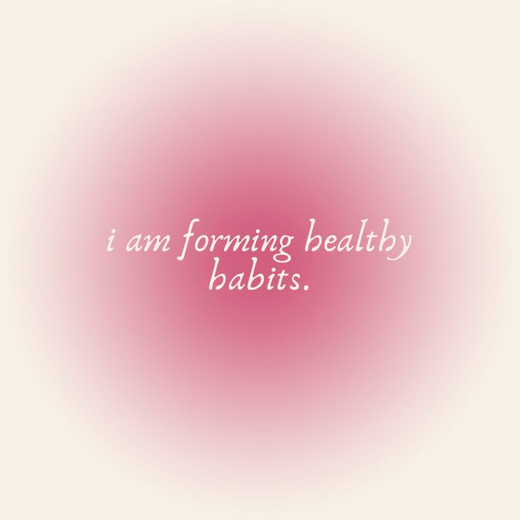 the words i am forming healthy babies on a pink background