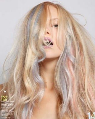 Pastel Highlights, Cotton Candy Hair, Colourful Hair, Candy Hair, Bright Hair Colors, Blonde With Pink, Hair Color Pastel, Lavender Hair, Coconut Oil Hair