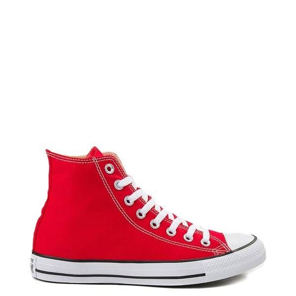 Converse Shoes, Shirts & Backpacks | Chuck Taylors | Journeys Black Hi Top Converse, Sorority Shoes, Red Converse Outfit, Converse Store, Converse Style Women, Converse Tennis Shoes, Black Chuck Taylors, Red Converse, Converse Style