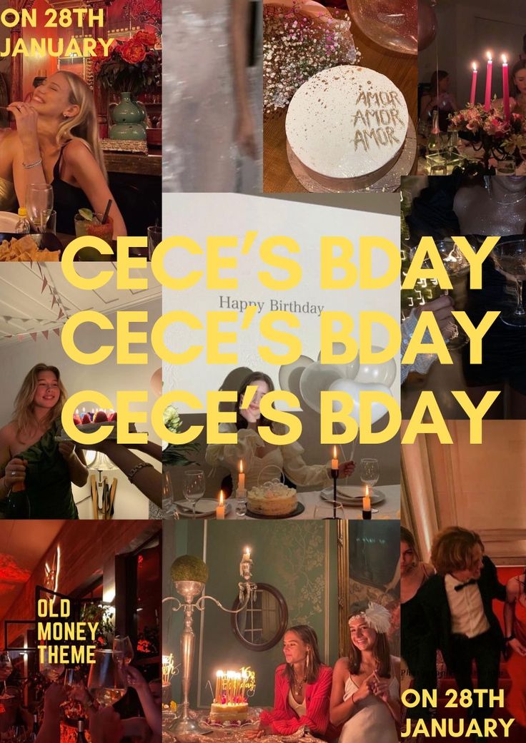 cece's bday cece's bbay cheers day