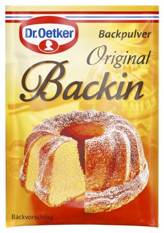 dr oetker backpulver original bakin cake mix