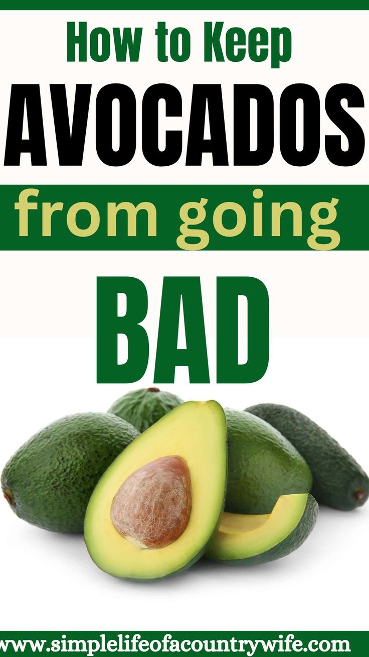 https://www.simplelifeofacountrywife.com/how-to-keep-avocados-from-browning/ Keeping Avocado Fresh, Easy Avocado Recipes Snacks, How To Save Avacodo, How To Keep Avocados Fresh, How To Keep Avacoda Fresh, Best Way To Store Avocados, How To Keep Avocado Fresh, How To Store Avocados In The Fridge, How To Keep Avocados Fresh Longer