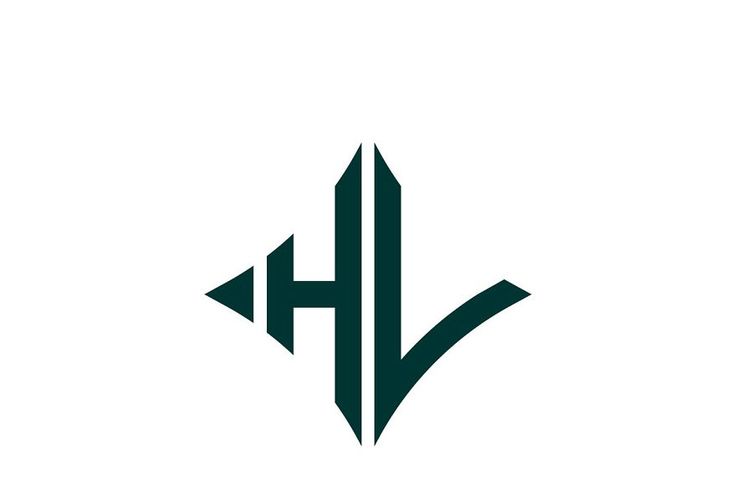 the letter h is made up of two arrows