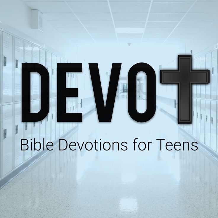 the words devot are displayed in front of rows of lockers with black letters