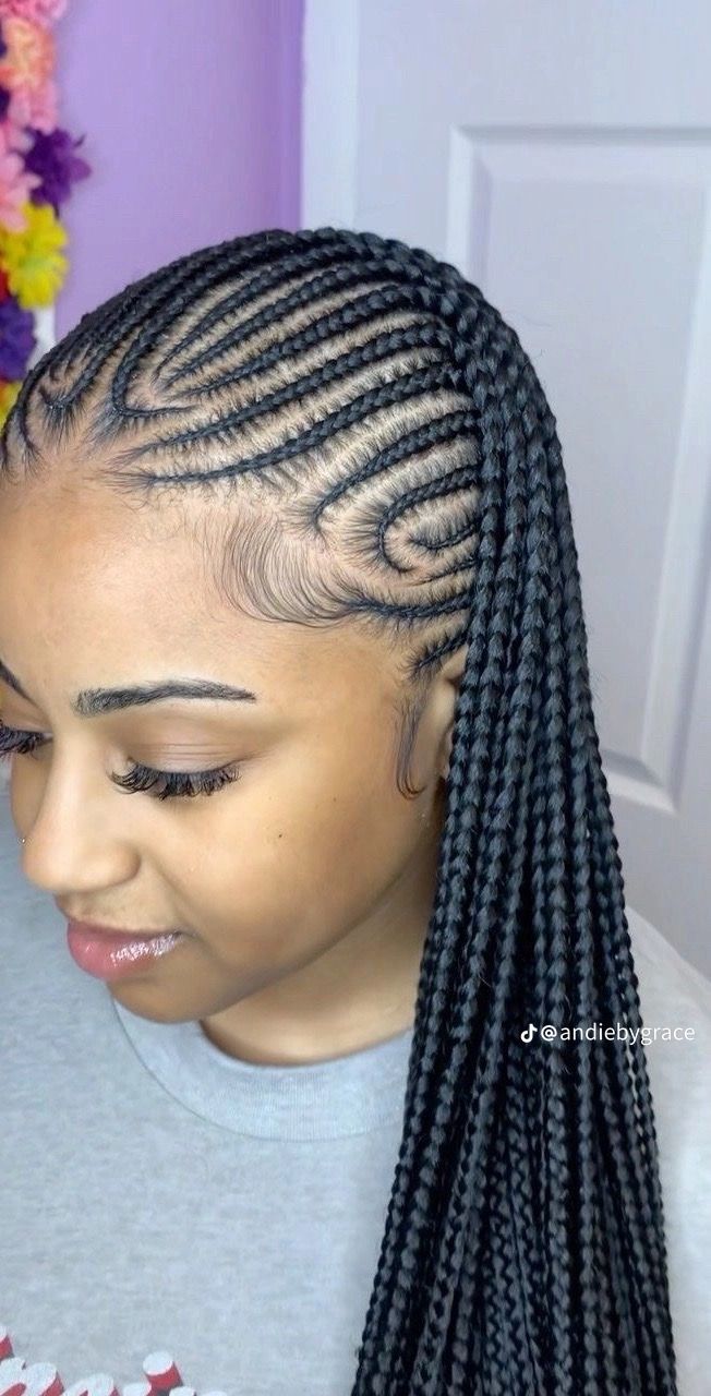 Summer Cornrows, Ready Hairstyles, Latest Hair Braids, Cornrows Natural Hair, Cornrows Braids For Black Women, Short Box Braids Hairstyles, Braided Hairstyles For Black Women Cornrows, Twisted Hair, Feed In Braids Hairstyles