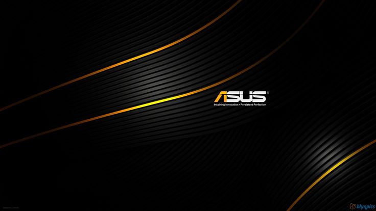 an abstract black and gold background with the word asus written in white on it