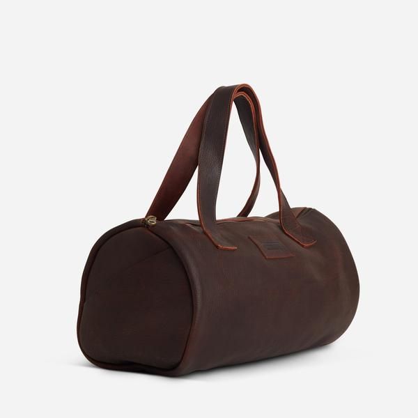 Shop The Omo Overnight Bag & Get Free Shipping! | Parker Clay – Parker Clay Practical Brown Everyday Duffle Bag, Brown Functional Travel Bag With Top Carry Handle, Practical Brown Duffle Bag For Everyday Use, Leather Travel Bag With Large Capacity For On-the-go, Functional Brown Travel Bag With Top Carry Handle, Travel Duffle Bag Satchel With Top Carry Handle, Functional Brown Tote Duffle Bag, Versatile Leather Travel Shoulder Bag, Leather Satchel For Overnight Trips With Top Carry Handle