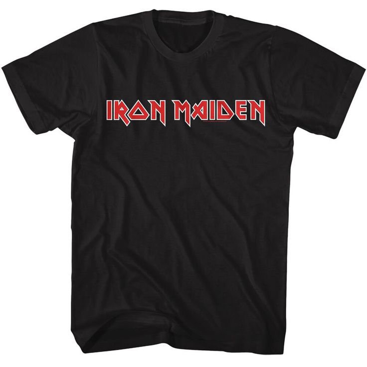 *Officially Licensed by American Classics* An officially licensed adult Iron Maiden shirt. All styles are made from 100% cotton.  This is the perfect shirt for any fan of the heavy metal band. ~Tag us and post a picture of you wearing this shirt on Instagram and receive a $5 discount on your next order~ @Buycoolshirts Care Information: Wash inside out and use cold water. Do NOT use bleach or iron over the decal. Iron Maiden T Shirt, Iron Maiden Shirt, Color Logo, Design App, Red Logo, Logo Black, Iron Maiden, Tour Shirt, Die Hard