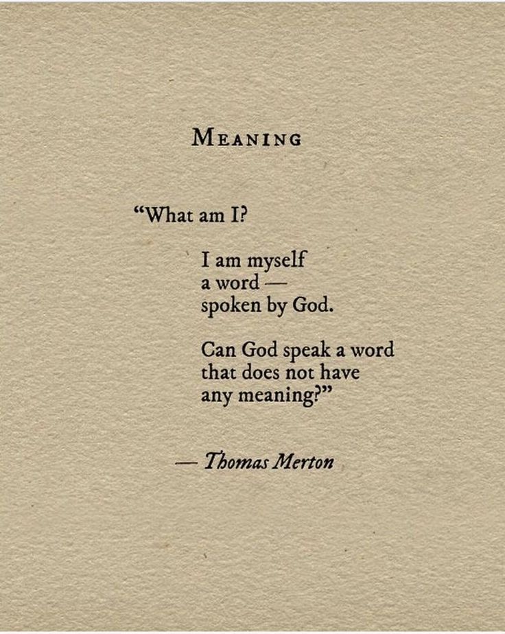 a piece of paper with an image of thomas merton's poem on it and the words meaning what am i?