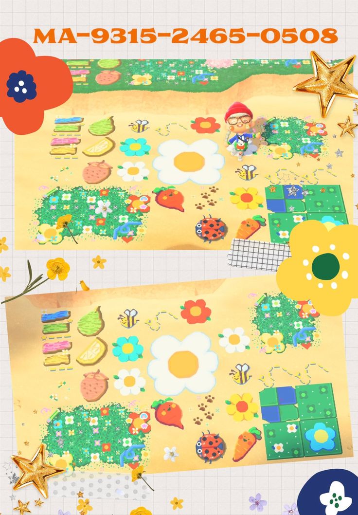 an image of the back and side of a phone screen with flowers, plants, and animals on it