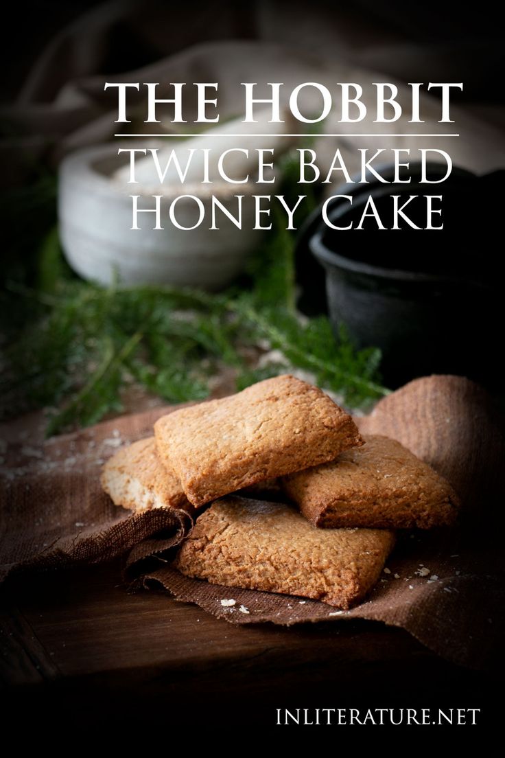 the hobbit twice baked honey cake