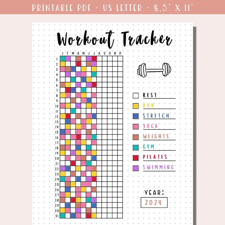 #Organisation #2024_Tracker #Bujo_Fitness_Tracker #Workout_Bullet_Journal Exercise Tracker Template, Bullet Journal Fitness Ideas, Trackers For Journal, Bullet Journal Tracking Ideas, Workout Routine Journal, Exercise Log Bullet Journal, Exercise Bullet Journal, Bullet Journal Weight Tracker, Exercise Tracker Bullet Journal