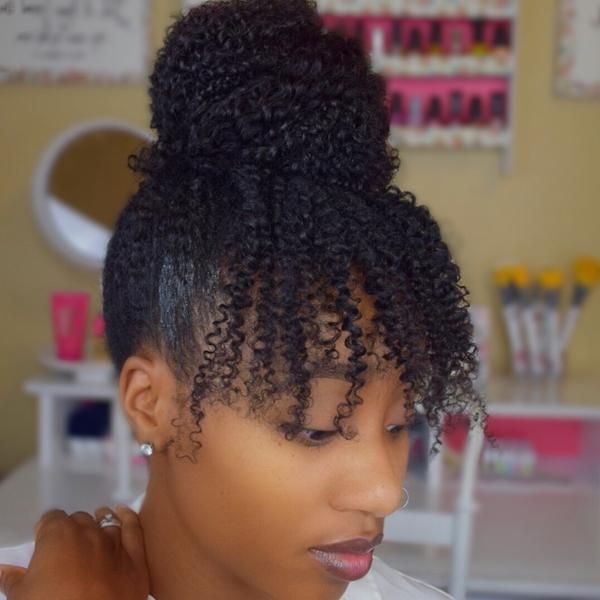 Afro Hair Bun, High Puff, Natural Hair Rules, Black Hair Updo Hairstyles, Natural Hair Bun Styles, African Hair Braiding Styles, Pelo Afro, Hair Twist Styles, Natural Hair Styles Easy