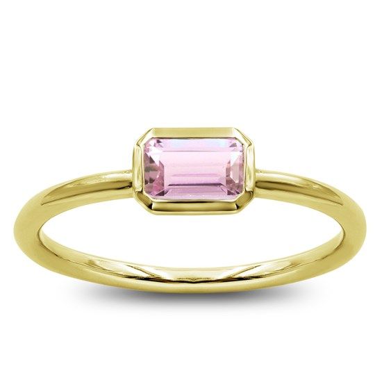 This bezel set ring with a pink 0.35ct tourmaline center stone is the perfect ring to stack with other fashion rings. Elegant Pink Sapphire Stackable Ring, Modern Pink Promise Ring, Elegant Tourmaline Birthstone Ring With Bezel Setting, Modern Pink Gemstone Rings, Pink Ring With Bezel Setting, Pink Bezel Set Ring Jewelry, Pink Bezel Set Ring, Pink Birthstone Ring In Classic Style, Elegant Stackable Tourmaline Rings