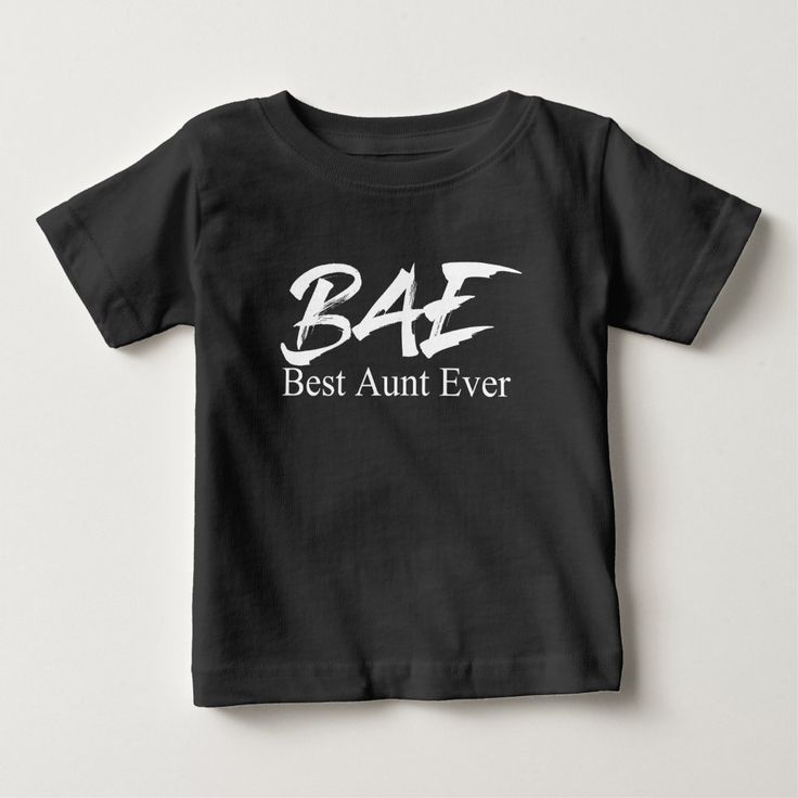 New Aunt Shirts, Basic Streetwear T-shirt With Name Print, Unisex Crew Neck T-shirt For Father's Day, Unisex Black T-shirt For Father's Day, Father's Day Unisex Crew Neck T-shirt, Black Unisex T-shirt For Father's Day, Black Cotton Family Matching T-shirt, Family Matching Black Screen Print T-shirt, Black Family Matching T-shirt With Screen Print