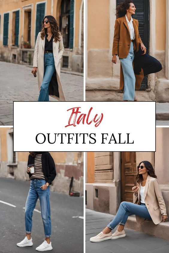 In this guide, I'll show you my process for creating the ultimate Italian Fall Capsule Wardrobe, adaptable for any time of year. I'll use Fall as our focus, showing you exactly how I plan my Italy outfits for autumn. You'll see how I balance style and comfort in my fall travel wardrobe, with plenty of examples of fall outfits that are both comfy and chic.  #traveloutfitsfall #italyoutfitsfall #falltravelwardrobe #falloutfitscomfty #falloutfitschic Winter Clothes For Italy, Italy Fall Outfits 2024, Southern Italy Fall Outfits, European Fall Travel Outfits, Autumn Outfits Italy, Italy Aesthetic Outfit Fall, Autumn Travel Outfits Women, Italian Style Women Autumn, Fall Outfits For Italy 2024