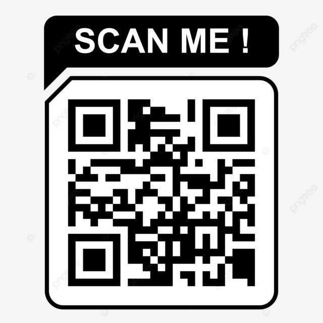 a qr code with the word scan me on it