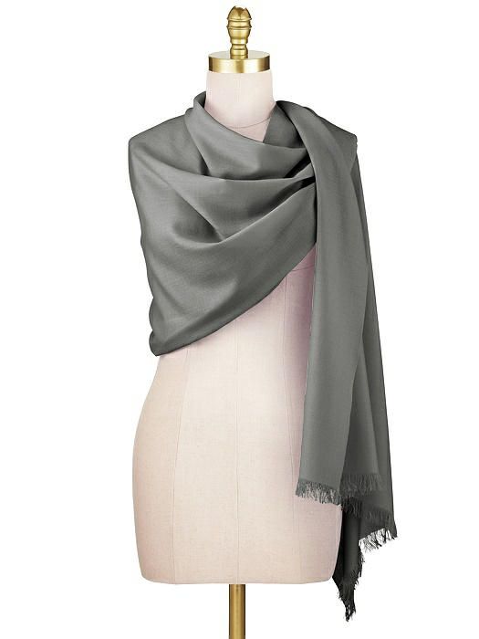 Wool Gauze Pashmina Shawl | The Dessy Group Winter Pashmina Silk Shawl, Pashmina Shawl For Winter, Solid Color Pashmina Shawl For Fall, Formal Elegant Pashmina Shawl, Elegant Formal Pashmina Scarves, Fall Pashmina Shawl Scarves, Solid Pashmina Shawl For Winter, Formal Pashmina Shawl For Fall, Classic Solid Pashmina Shawl For Winter