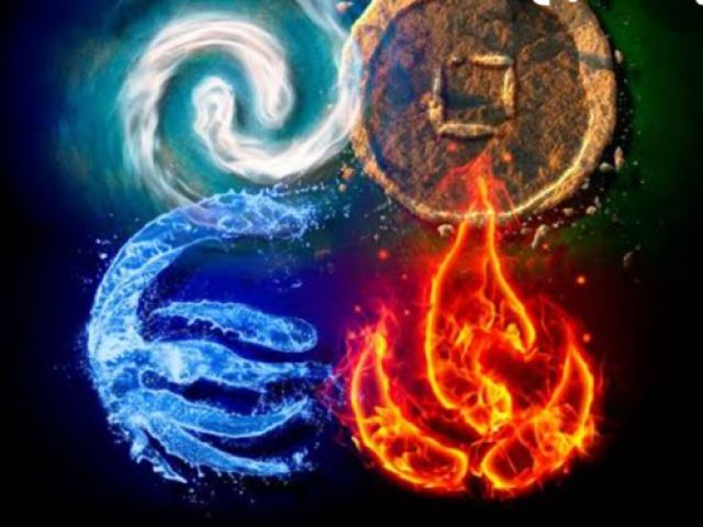 the four elements of fire and water are depicted in this image with text that reads, what is it?