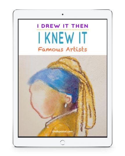 the cover of i drew it then i knew it famous artist's book,