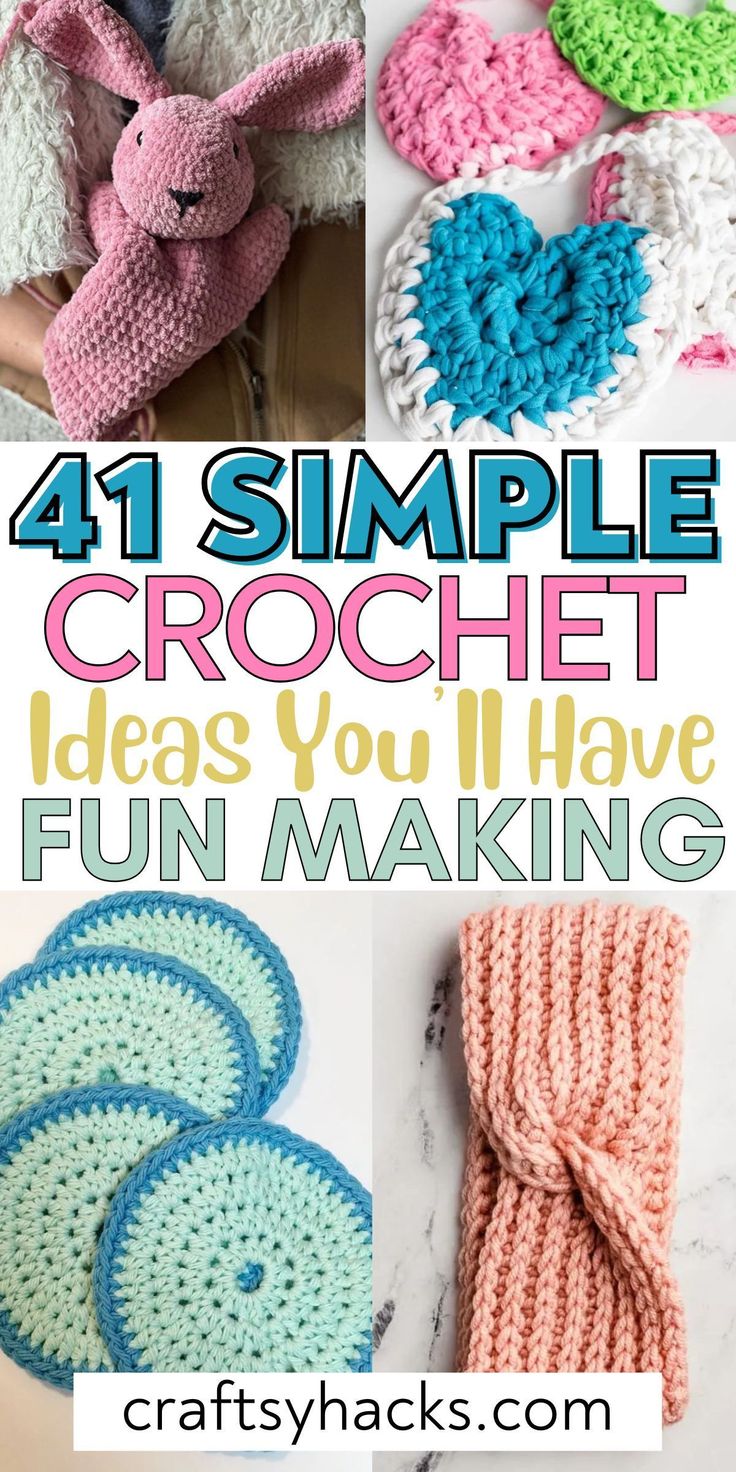 Wool Crochet Projects Free Pattern, Quick Simple Crochet Projects, Diy Easy Crochet Projects, Crochet Stuff To Make, 2mm Crochet Pattern, Crochet Projects Light Weight Yarn, Crochet Small Projects To Sell, Crochet One Color Projects, Cool Crochet Projects Free