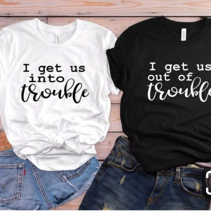 Comes In Black Or White Comment Which Color You Would Like! Funny Best Friend, Friend Shirts, Best Friend T Shirts, Bff Shirts, Best Friend Outfits, Bff Outfits, Best Friend Shirts, Friends Tshirt, Funny Outfits