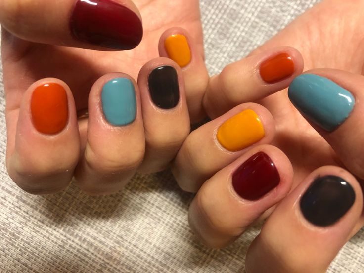 Multicolour Nails, Winter Nail Art Designs, Amazon Beauty, Hippie Nails, Winter Nail Art, Winter Nail, Funky Nails, Dope Nails, Swag Nails