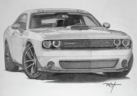 a drawing of a white car with the hood up and its lights on, is shown