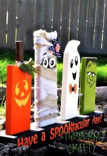 an image of halloween crafts on pinterest