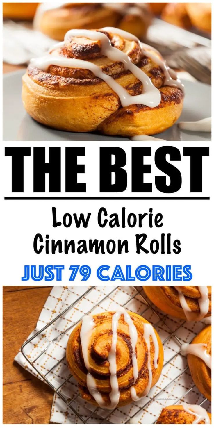 the best low calorie cinnamon rolls just 79 calories and they are delicious