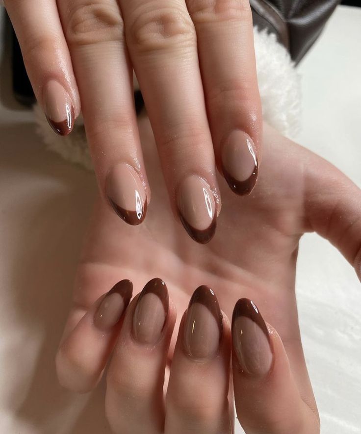 Gel Nails French, Subtle Nails, Minimal Nails, Her Nails, Casual Nails, Soft Nails, Oval Nails, Minimalist Nails, Fire Nails