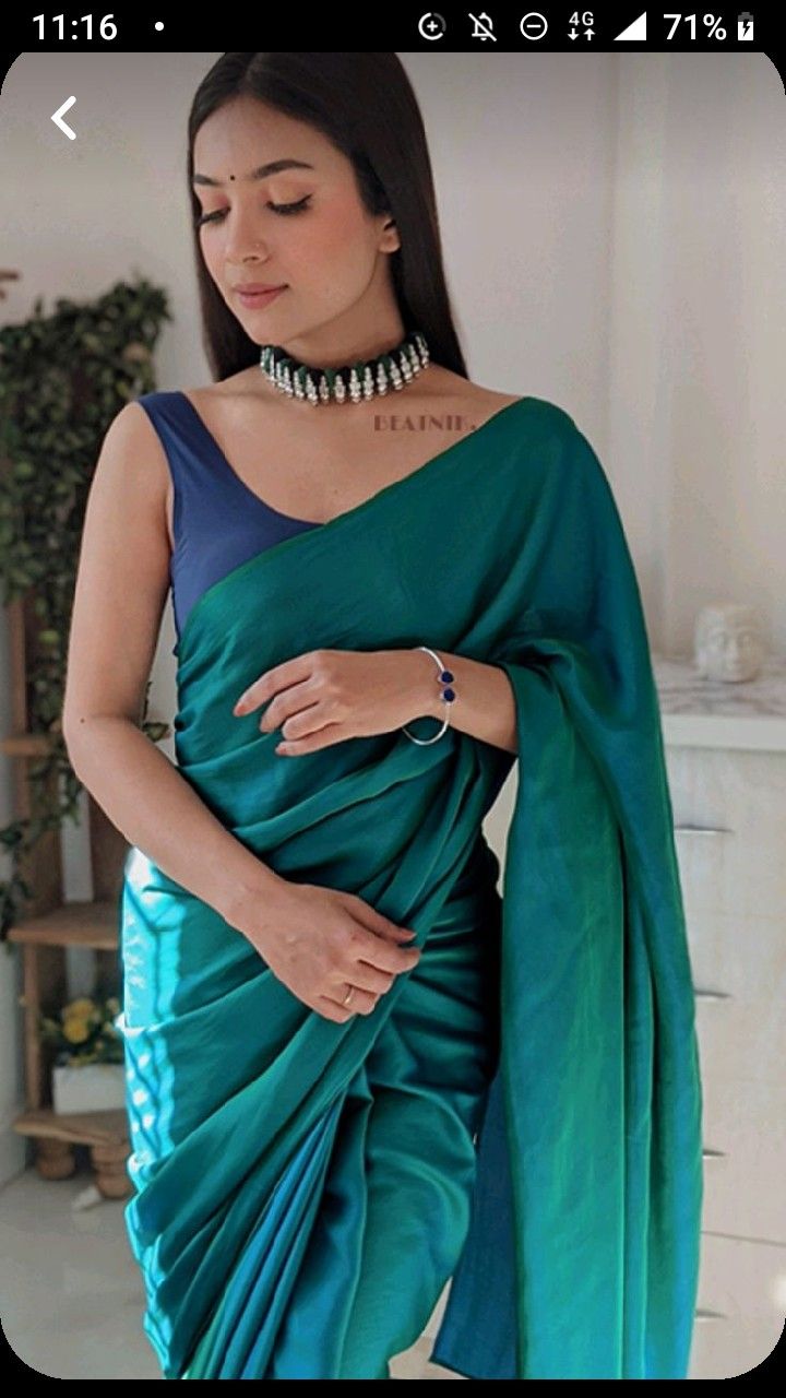 Oxidised Choker, Indian Closet, Desi Vibes, Bengali Saree, Combination Dresses, Simple Frock Design, Cotton Saree Blouse Designs, Saree Embroidery, Fashionable Saree Blouse Designs