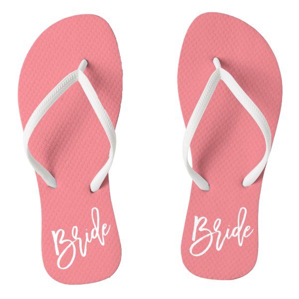 Bride White Script Flip Flops Happy Mothers Day Calligraphy, Wedding Flip Flops, Bachelorette Party Beach, Hawaii Beach, Hawaiian Beach, Red Sandals, Pink Sandals, Happy Mom, Happy Mother