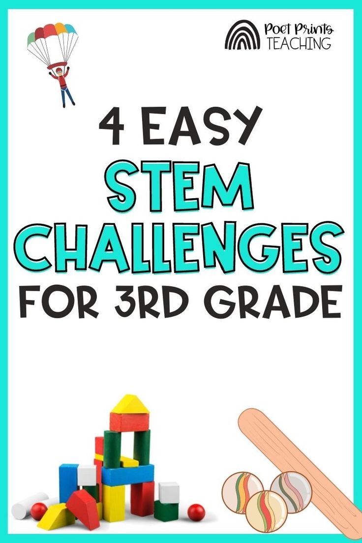 4 Easy STEM Challenges for Third Grade — Poet Prints Teaching Third Grade Stem Activities, Easy Stem Challenges, Easy Stem Activities Elementary, Third Grade Science Projects, Third Grade Projects, Classroom Stem Activities, Stem Projects Elementary, Math Stem Activities, Elementary Stem