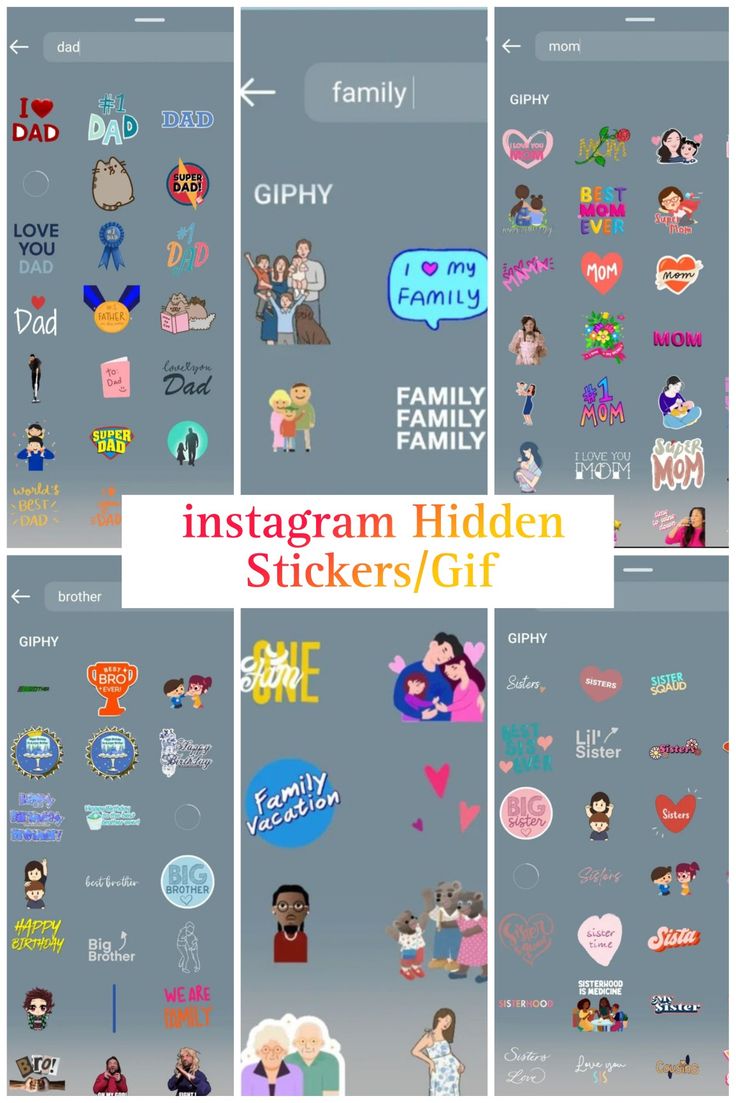 the instagram stickers / gif app is now available for iphone and ipad