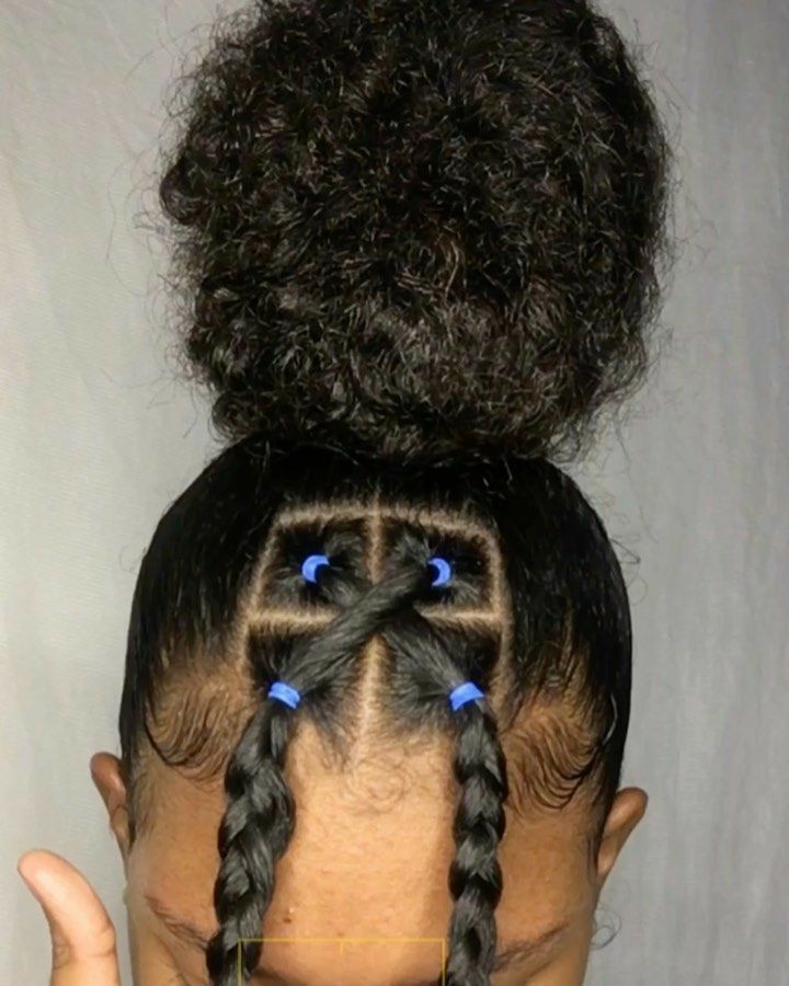 Baby Girl Hairstyles Curly, Cabello Afro Natural, Natural Hair Bun Styles, Kids Curly Hairstyles, Quick Natural Hair Styles, Toddler Hairstyles Girl, Girls Natural Hairstyles, Quick Braided Hairstyles, Hair Kids